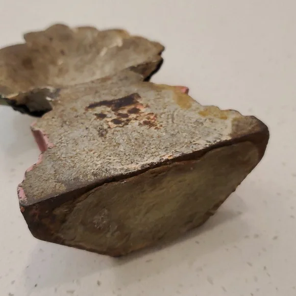 Vintage Cast Iron Flowers in Urn Doorstop - Picture 9 of 9